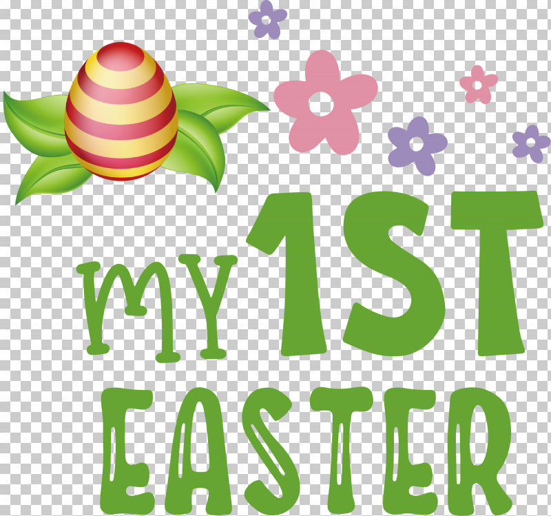 Happy Easter Day My 1st Easter PNG, Clipart, Flower, Happy Easter Day, Logo, M, Meter Free PNG Download