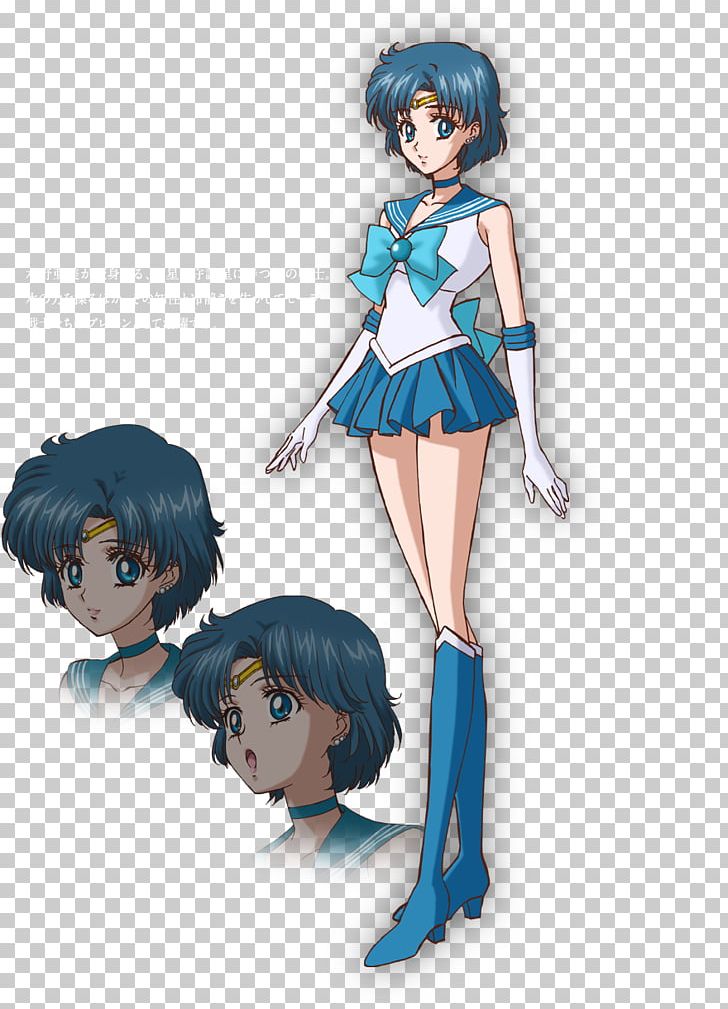 Sailor Mercury Sailor Moon Sailor Mars Sailor Jupiter Sailor Venus PNG, Clipart, Anime, Black Hair, Brown Hair, Cartoon, Clothing Free PNG Download