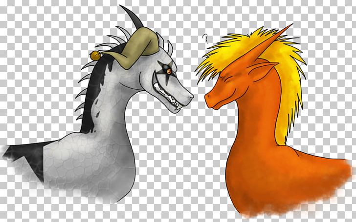Duck Horse Cartoon Feather PNG, Clipart, Animals, Beak, Bird, Carnivora, Carnivoran Free PNG Download