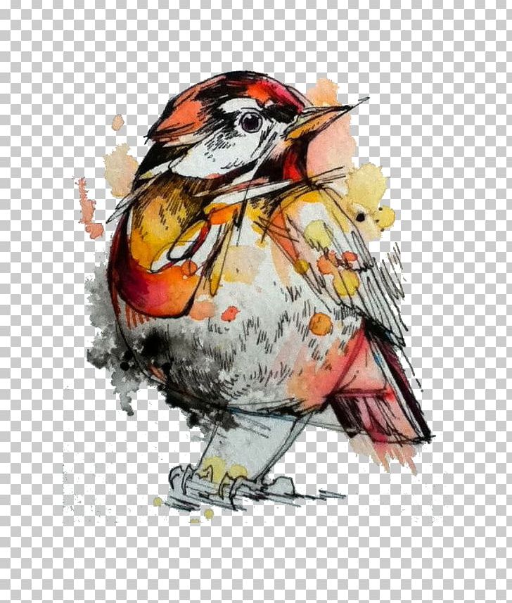 Watercolor Painting Drawing Artist PNG, Clipart, Animals, Art, Artist Trading Cards, Beak, Bird Free PNG Download