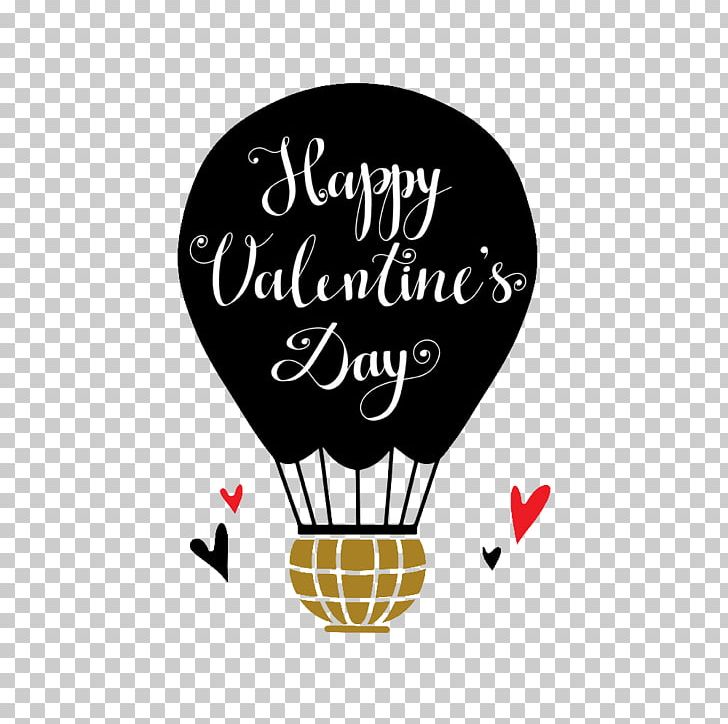 Hot Air Balloon Valentines Day PNG, Clipart, Background Black, Balloon, Balloon Cartoon, Balloons, Black Free PNG Download