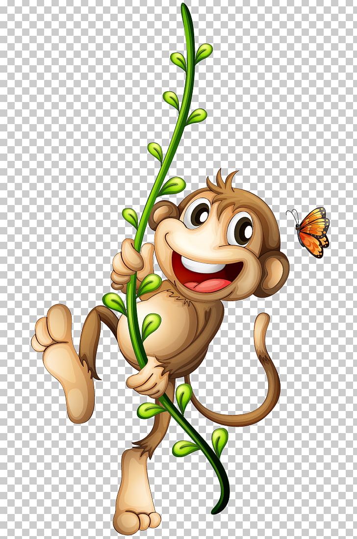 Monkey PNG, Clipart, Animals, Cartoon, Fictional Character, Finger, Flower Free PNG Download