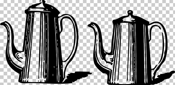 Coffeemaker Teapot PNG, Clipart, Arabica Coffee, Black And White, Brewed Coffee, Coffee, Coffee Cup Free PNG Download