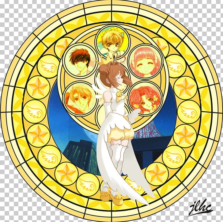 Stained Glass Sakura Kinomoto Kingdom Hearts Sora Cardcaptor Sakura PNG, Clipart, Anime, Area, Art, Cardcaptor Sakura, Cartoon Free PNG Download