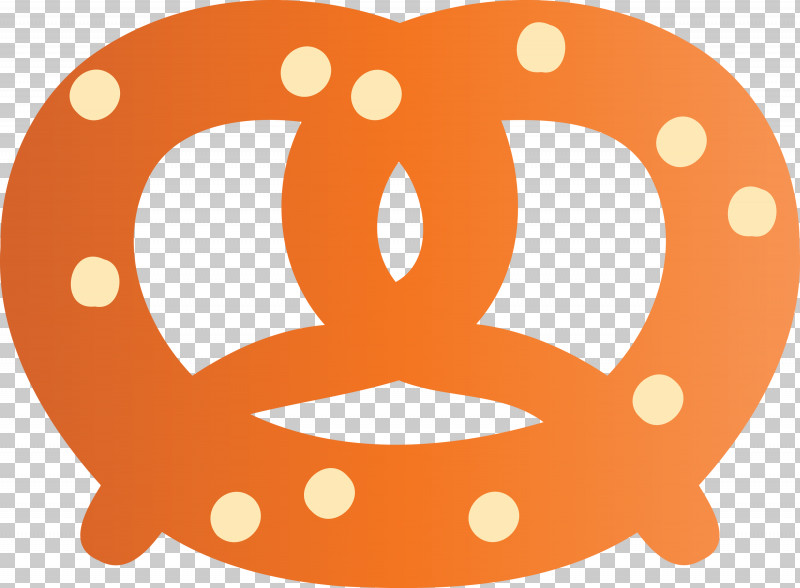 Pretzel Food PNG, Clipart, Food, Orange, Pretzel, Smile, Symbol Free PNG Download