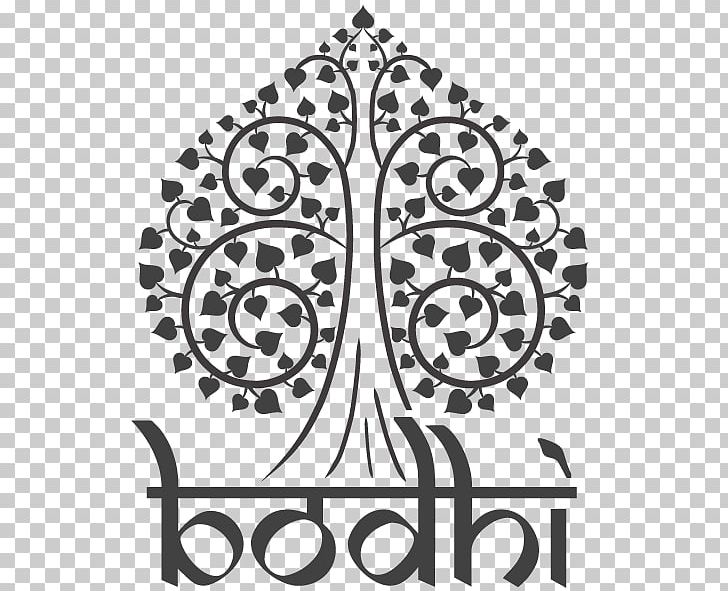 Bodhi Tree Backpacker Hostel Buddhism Accommodation PNG, Clipart, Accommodation, Area, Backpacker Hostel, Black And White, Bodhi Free PNG Download