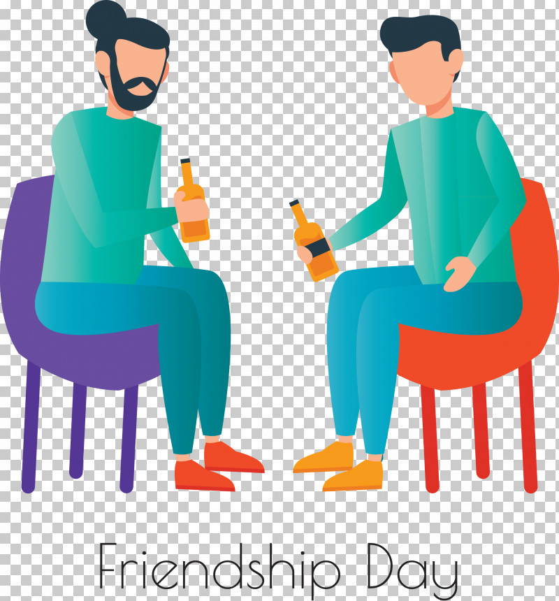 Friendship Day PNG, Clipart, Cartoon, Chair, Conversation, Friendship Day, Job Free PNG Download