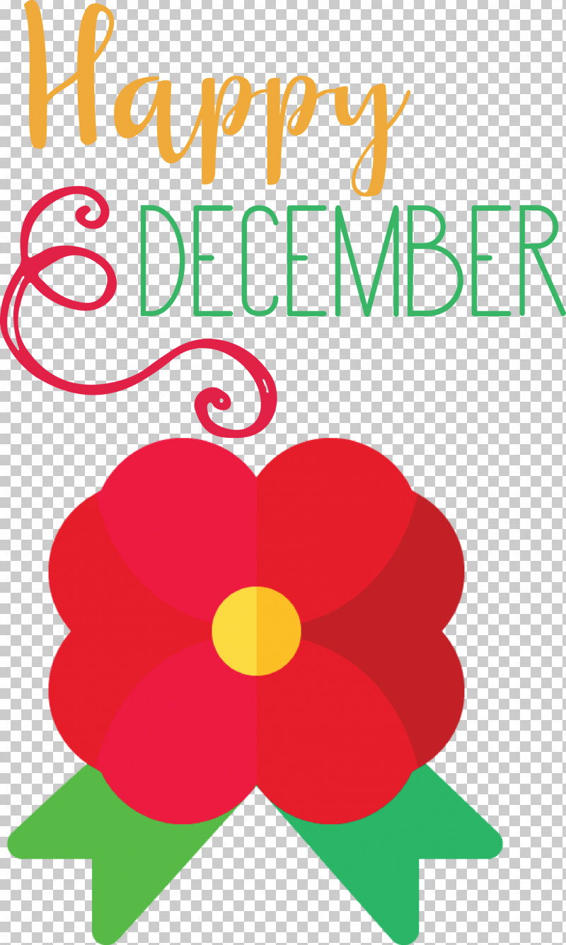 Happy December Winter PNG, Clipart, Cut Flowers, Floral Design, Flower, Happy December, Leaf Free PNG Download