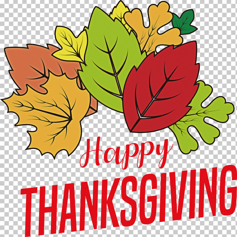 Happy Thanksgiving PNG, Clipart, Abstract Art, Calligraphy, Happy Thanksgiving, Leaf, Logo Free PNG Download