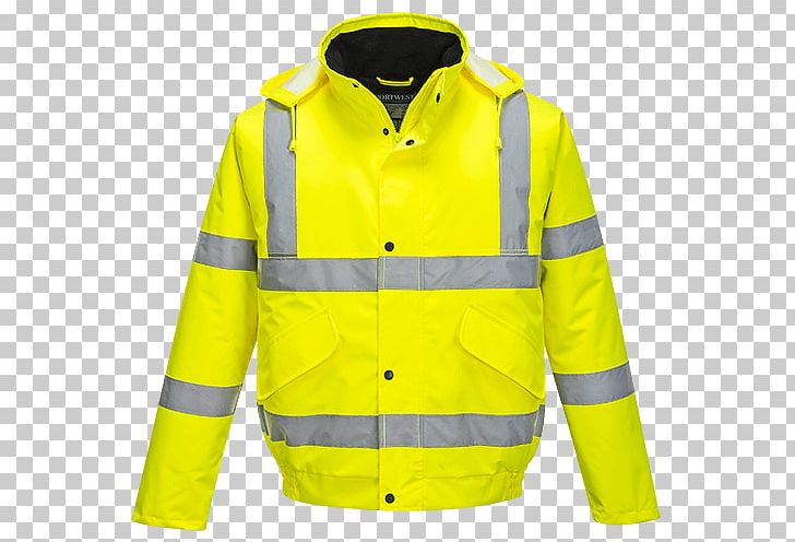 High-visibility Clothing Flight Jacket Raincoat PNG, Clipart, Bomber Jacket, Clothing, Coat, Flight Jacket, Highvisibility Clothing Free PNG Download