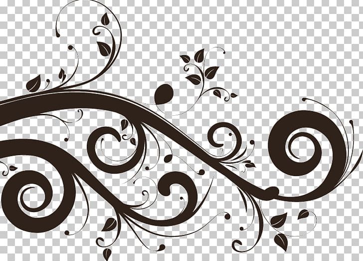 Interior Design Services Floral Design PNG, Clipart, Artwork, Black And White, Calligraphy, Circle, Drawing Free PNG Download
