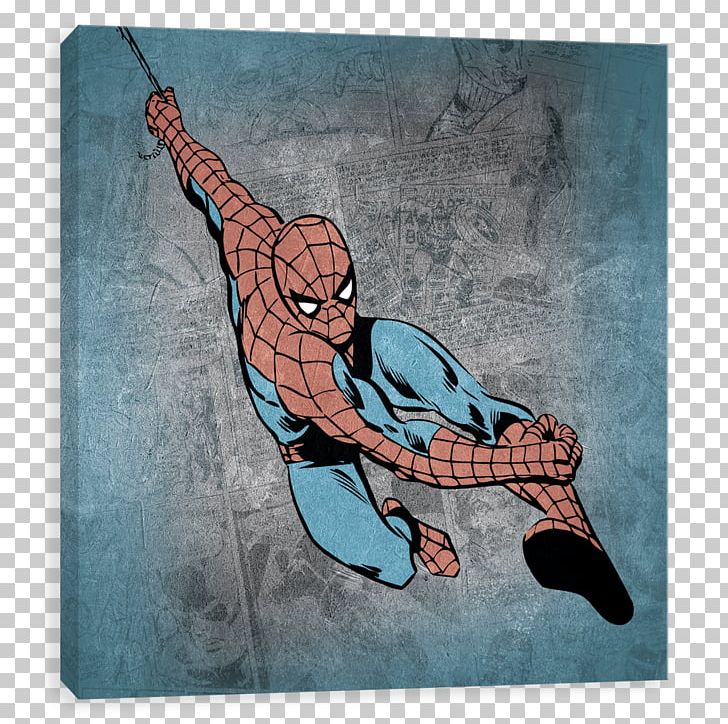 Spider-Man Character Clock Cartoon PNG, Clipart, Amazing Spiderman, Art, Canvas, Cartoon, Character Free PNG Download