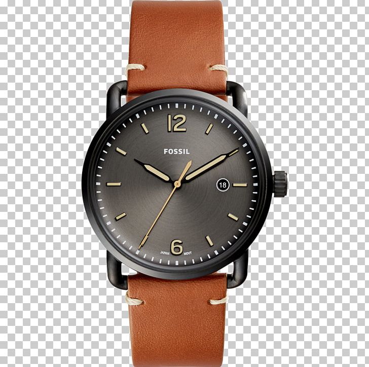 Fossil Wrist PDA Fossil Group Fossil The Commuter 3H Date Watch Fossil Men's The Commuter PNG, Clipart,  Free PNG Download