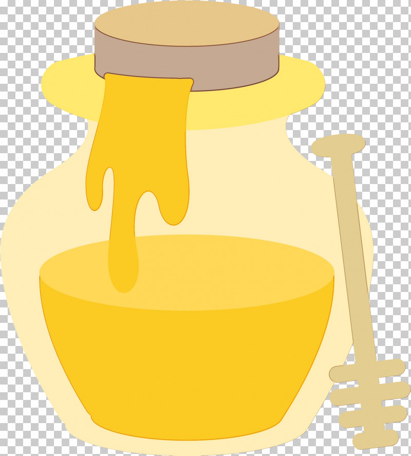 Yellow Drinkware PNG, Clipart, Drinkware, Paint, Watercolor, Wet Ink, Yellow Free PNG Download