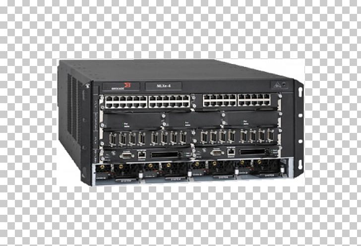 Brocade Communications Systems Network Switch Computer Network XFP Transceiver Router PNG, Clipart, 10 Gigabit Ethernet, 24 X, Audio Equipment, Computer Network, Electronic Device Free PNG Download