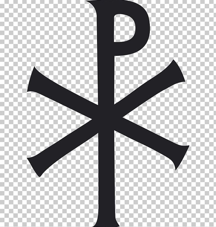 Chi Rho Christogram Labarum Christian Cross Christianity PNG, Clipart, Black And White, Chi Rho, Christ, Christian Church, Christian Cross Free PNG Download