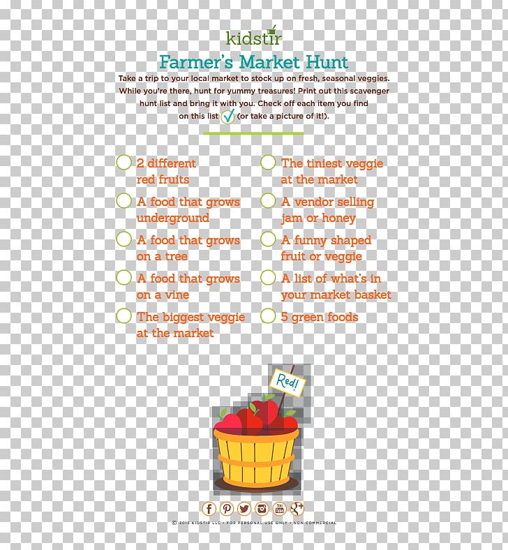 Farmers' Market Scavenger Hunt Treasure Hunt PNG, Clipart,  Free PNG Download