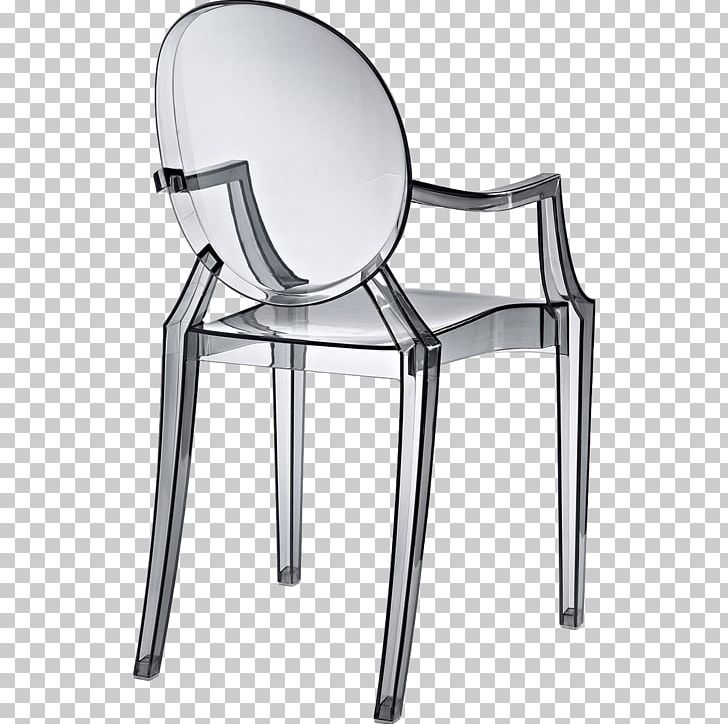 Chair Dining Room Furniture Fauteuil Living Room PNG, Clipart, Angle, Armchair, Armrest, Black And White, Cadeira Louis Ghost Free PNG Download