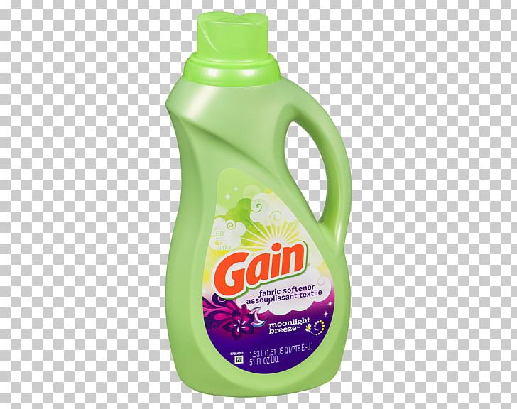 Liquid Fabric Softener Gain Textile Laundry PNG, Clipart, Breeze, Clothes Dryer, Detergent, Fabric, Fabric Softener Free PNG Download