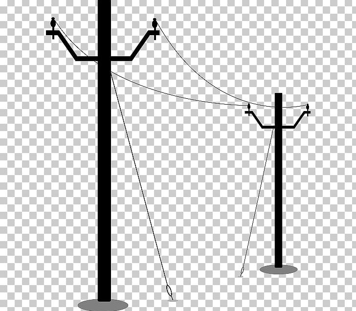 Utility Pole Transmission Tower Electricity Electric Power Transmission PNG, Clipart, Angle, Area, Black And White, Diagram, Electrical Supply Free PNG Download