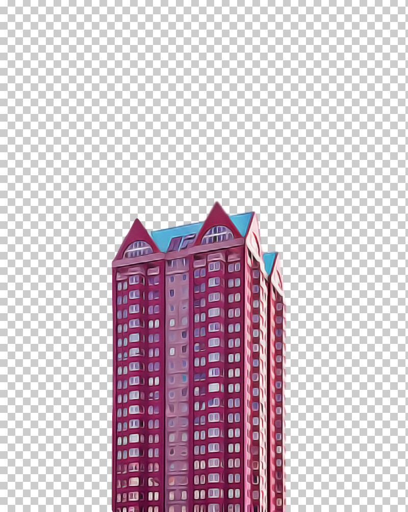 Pink Skyscraper Tower Block Condominium Building PNG, Clipart, Architecture, Building, City, Commercial Building, Condominium Free PNG Download