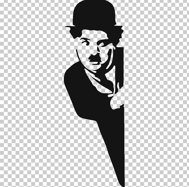 Charlie Chaplin Stencil The Tramp Sticker PNG, Clipart, Actor, Art, Black And White, Celebrities, Charlie Chaplin Png Free PNG Download