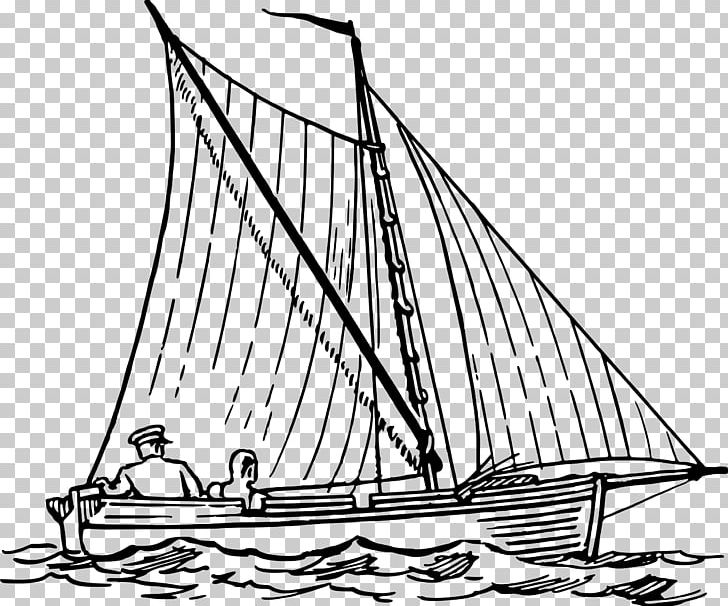 Sailing Sailboat PNG, Clipart, Baltimore Clipper, Barque, Barquentine, Black And White, Boa Free PNG Download