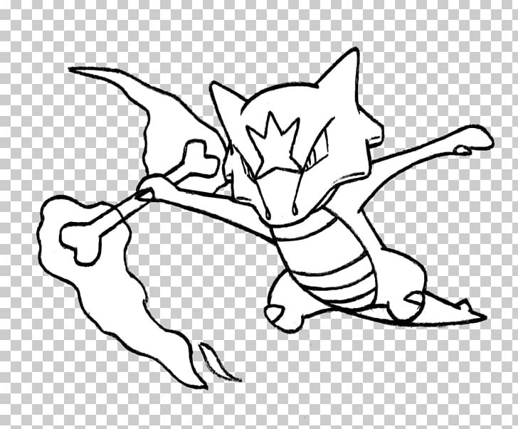 Alola Marowak Drawing PNG, Clipart, Angle, Area, Art, Artist, Artwork Free PNG Download