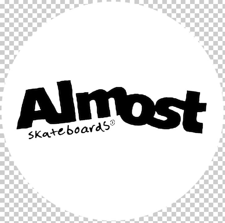Logo Brand Almost Skateboards Product Design Font PNG, Clipart, Almost, Almost Skateboards, Black, Black And White, Black M Free PNG Download
