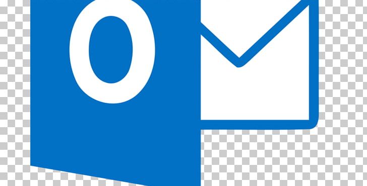 Microsoft Outlook Outlook 2007 Outlook.com Email Client PNG, Clipart, Angle, Area, Blue, Electric Blue, Email Free PNG Download