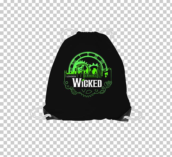 Wicked Green Musical Theatre Font PNG, Clipart, Bag, Brand, Cap, Green, Headgear Free PNG Download