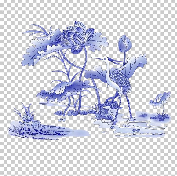 Blue And White Pottery Chinoiserie PNG, Clipart, Art, Blue, Blue And White , Branch, Chinese Painting Free PNG Download