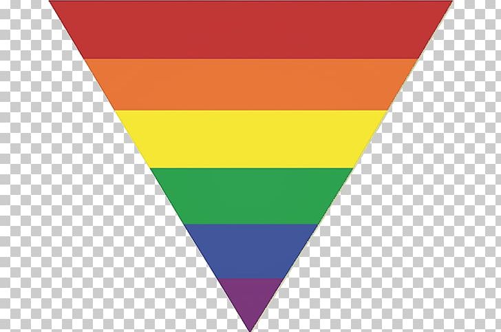 gay pride symbol triangle