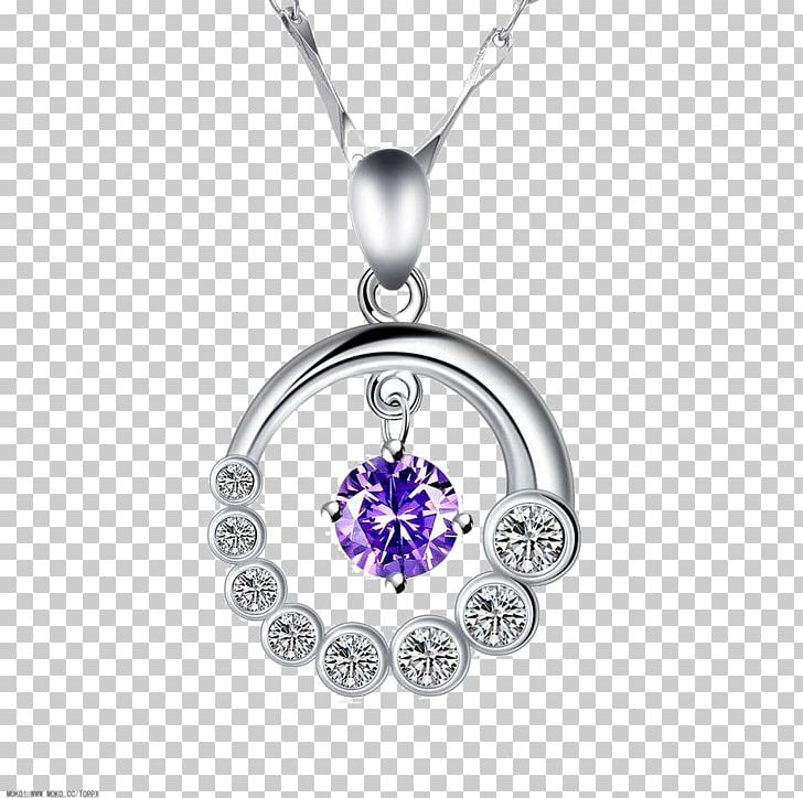 Necklace Amethyst Locket Diamond PNG, Clipart, Amethyst, Body Jewelry, Bracelet, Designer, Diamond Free PNG Download