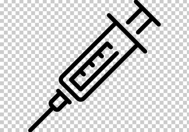 Syringe Medicine Computer Icons Pharmaceutical Drug PNG, Clipart, Angle, Black And White, Brand, Computer Icons, Download Free PNG Download