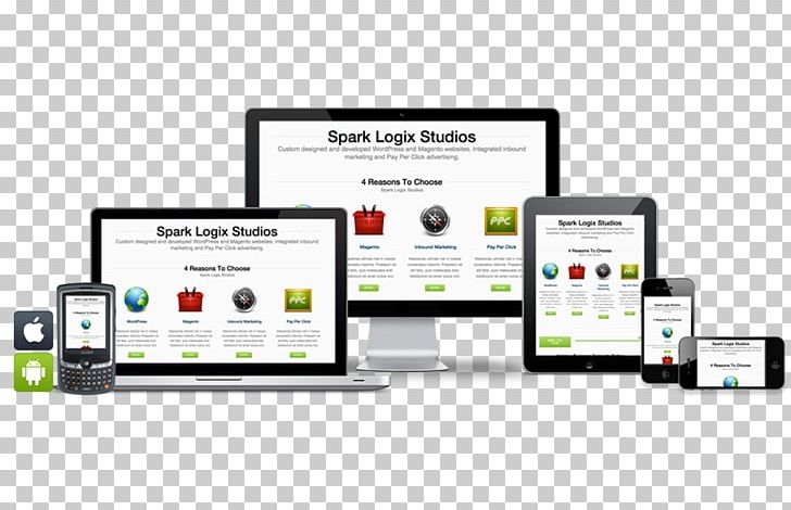 Responsive Web Design Web Development Web Template System PNG, Clipart, Brand, Business, Communication, Css3, Electronics Free PNG Download