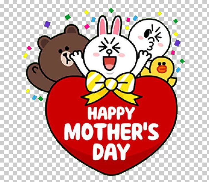 Mother's Day Sticker Line Friends Parents' Day PNG, Clipart, Friends, Line, Sticker Free PNG Download