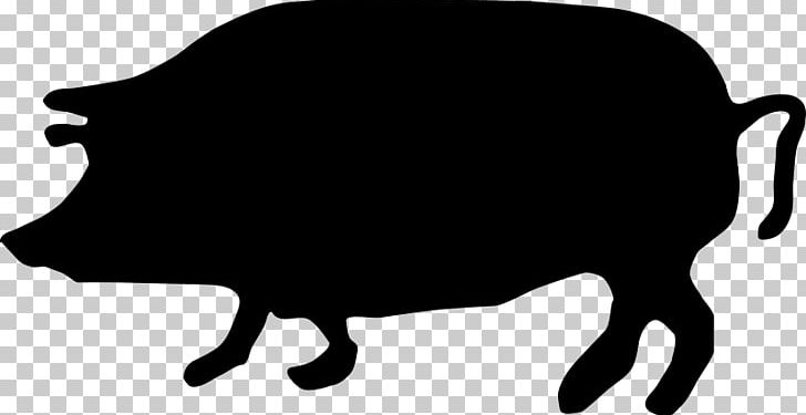 Pig Silhouette PNG, Clipart, Art, Black, Black And White, Cartoon, Cattle Like Mammal Free PNG Download