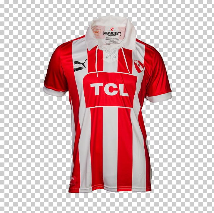 T-shirt Club Atlético Independiente Puma White Red PNG, Clipart, Active Shirt, Adidas, Boot, Clothing, Club Atletico Independiente Free PNG Download