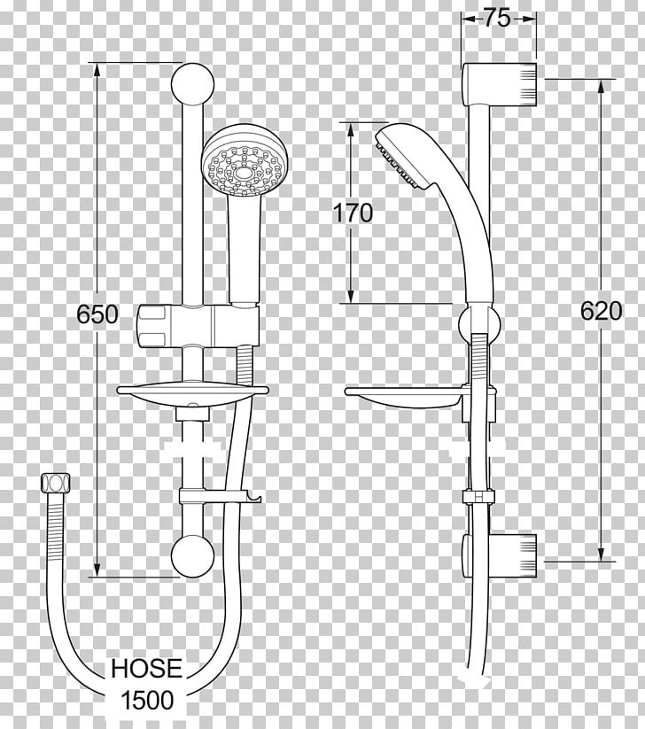 /m/02csf Plumbing Fixtures Drawing Shower PNG, Clipart, Angle, Black And White, Chrome Plating, Deva, Diagram Free PNG Download