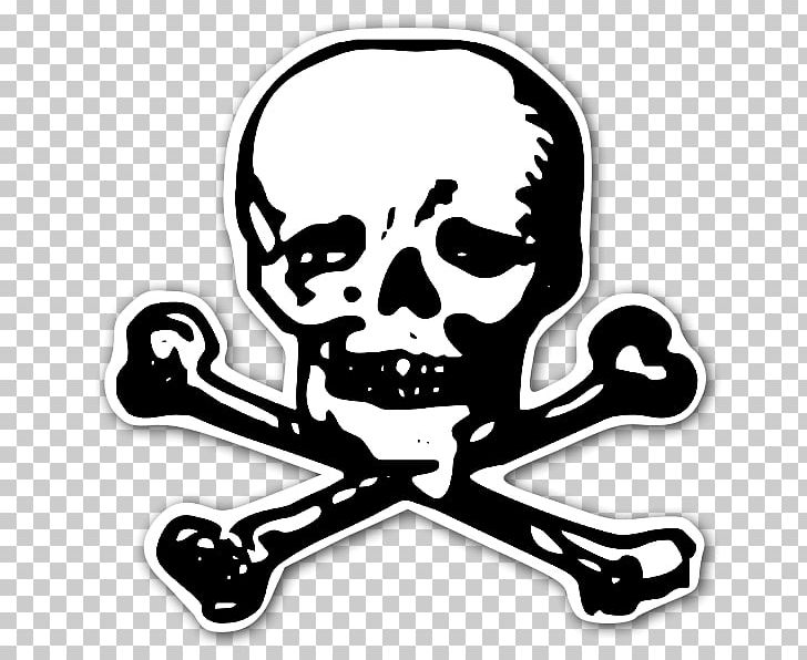 Sticker Totenkopf Human Skull Symbolism Skull And Bones PNG, Clipart, Animaatio, Animal, Black And White, Bone, Centimeter Free PNG Download