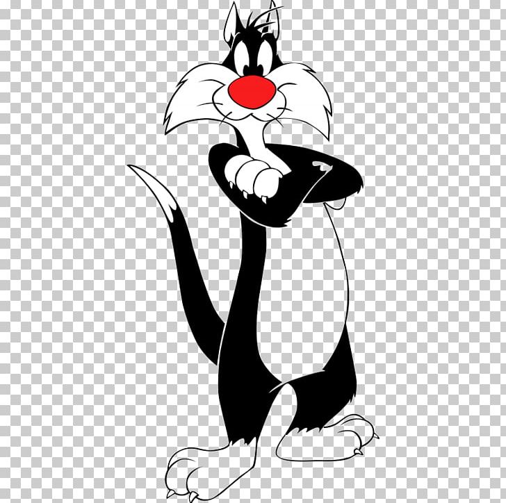 Sylvester Cat Tweety Yosemite Sam Looney Tunes PNG, Clipart, Animals, Animated Cartoon, Baby Looney Tunes, Bird, Black Free PNG Download