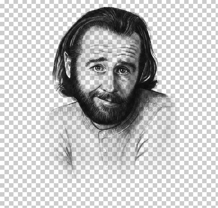 George Carlin Art Canvas Print Sketch PNG, Clipart, Artist, Artwork, Beard, Black And White, Canvas Free PNG Download
