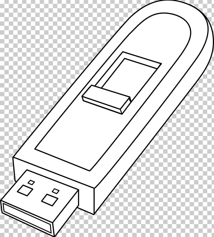 USB Flash Drives Computer Data Storage Flash Memory PNG, Clipart, Angle, Area, Black, Black And White, Computer Free PNG Download