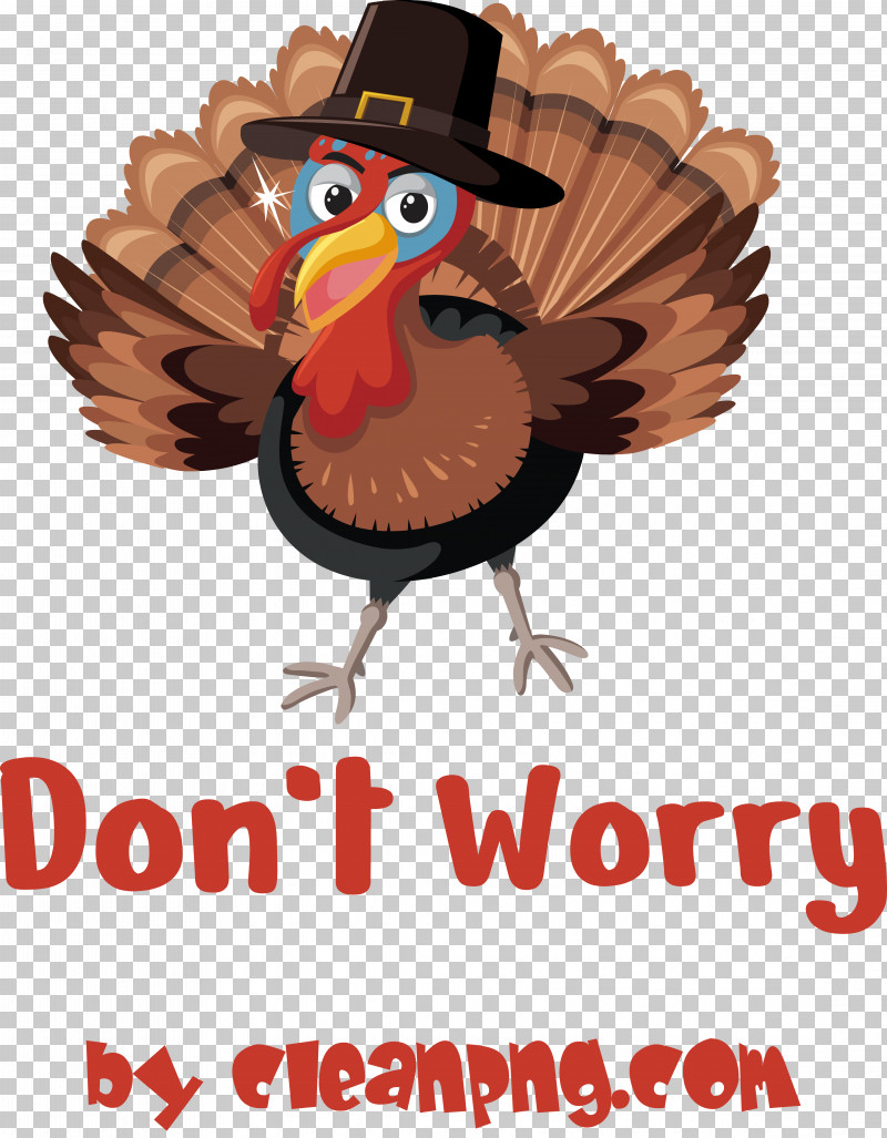 Thanksgiving PNG, Clipart, Dont Worry, Thanksgiving, Turkey Free PNG Download