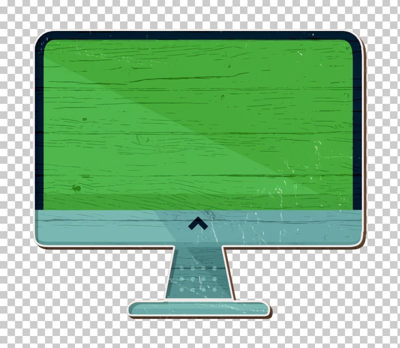 Tv Icon Screen Icon Devices Icon PNG, Clipart, Computer, Computer Monitor, Devices Icon, Geometry, Green Free PNG Download