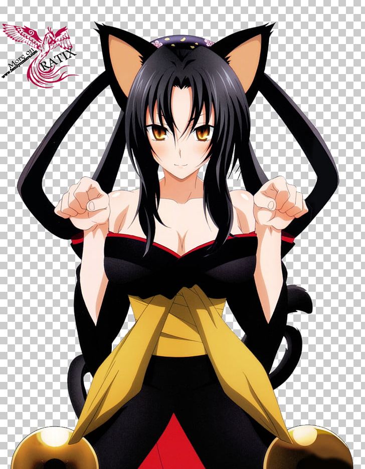 High School DxD Rias Gremory Anime Harem PNG, Clipart, Anime, Black, Black Hair, Brown Hair, Catgirl Free PNG Download