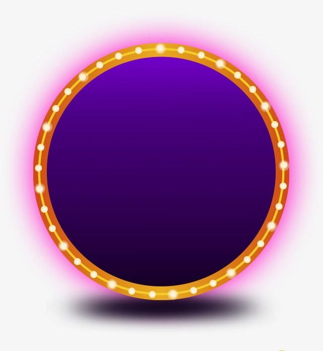 Neon Round Decorative Borders PNG, Clipart, Borders Clipart, Brand, Decoration, Decorative Clipart, Frame Free PNG Download
