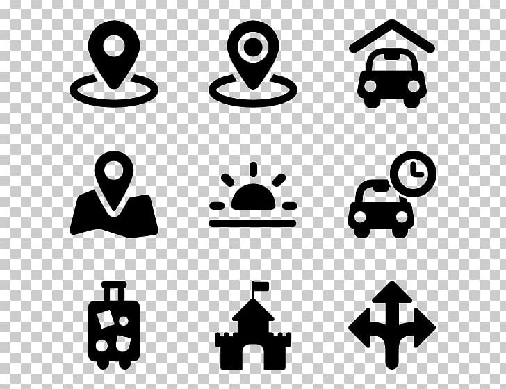 Computer Icons Tourism Travel PNG, Clipart, Area, Black, Black And White, Computer Icons, Encapsulated Postscript Free PNG Download