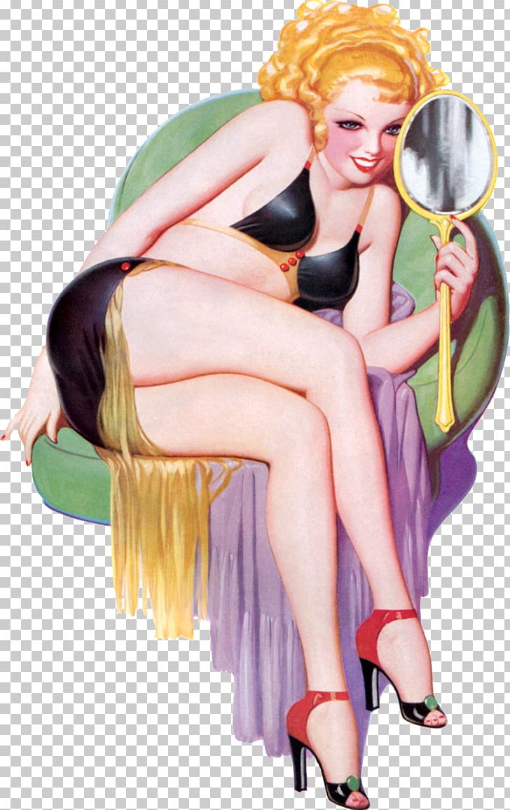 Pin-up Girl Art Poster Fashion Illustration PNG, Clipart, Art, Blond, Canvas, Cartoon, Character Free PNG Download